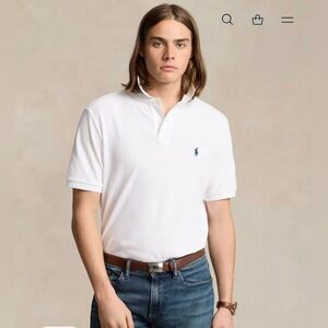 Polo by Ralph Lauren Classic White Polo Shirt